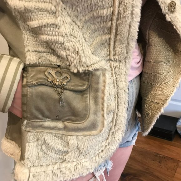 Faux Fur/Suede blazer - Picture 7 of 9